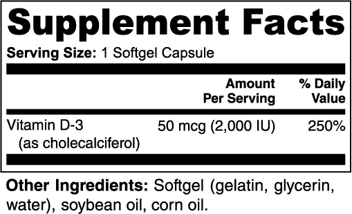 Vitamin D3 Softgel: Essential Nutrient Support